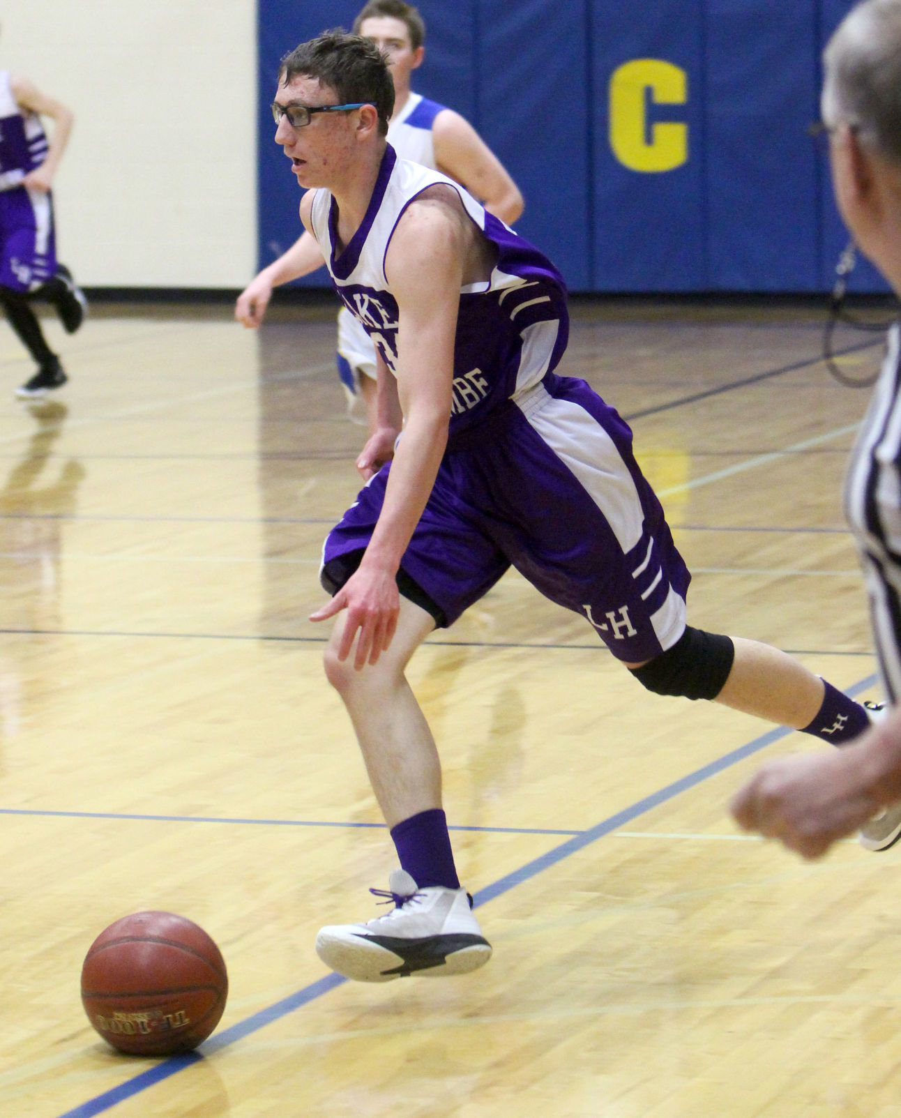 Lake Holcombe at Cornell boys basketball 1-10-19
